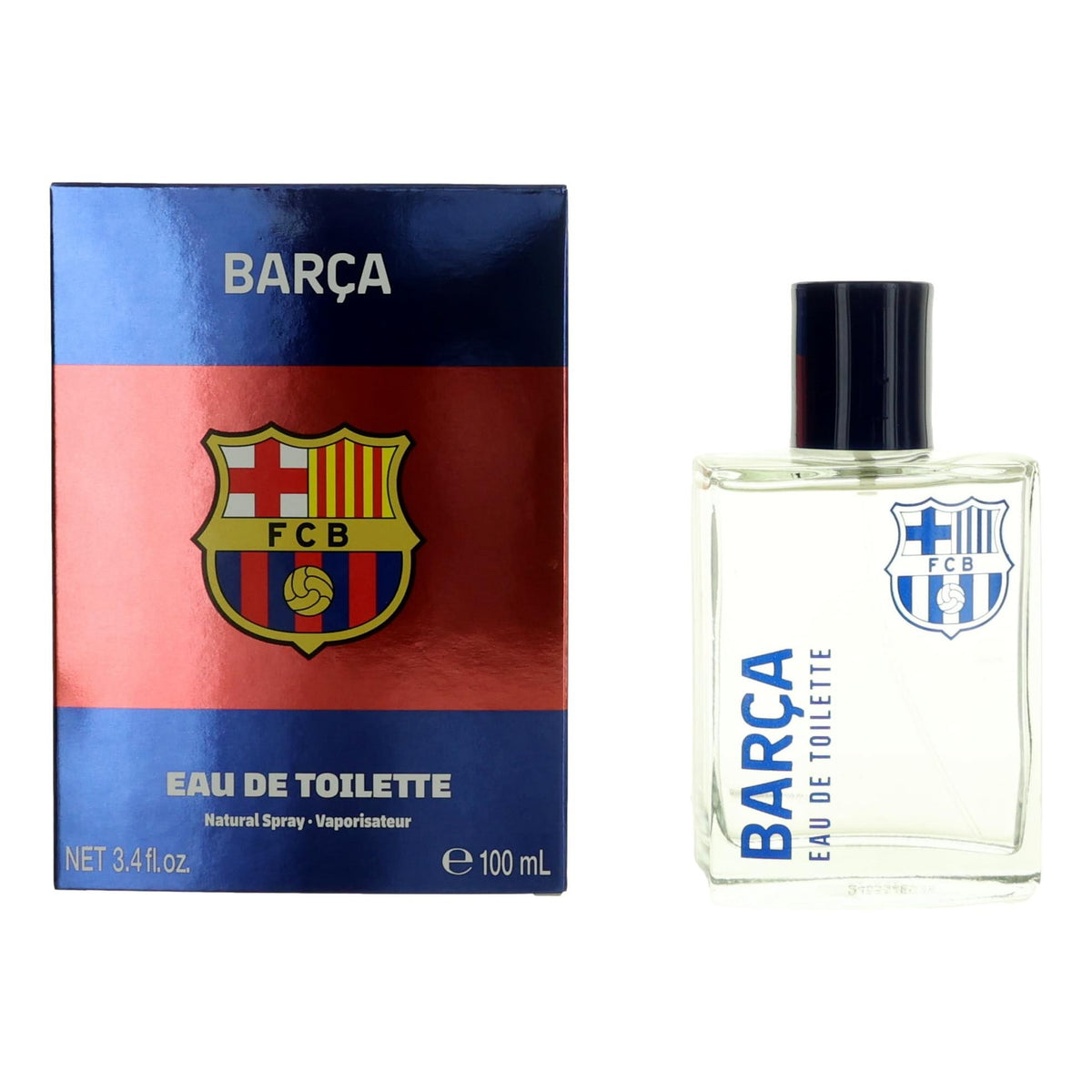 Air-Val International Fc Barcelona Eau de Toilette 3.4 oz Men's Cologne