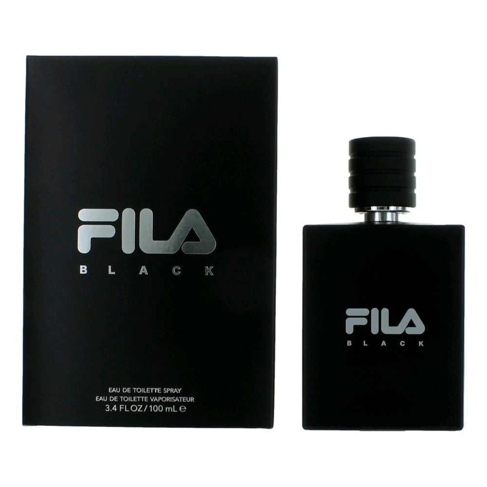 Fila Black Eau de Toilette 3.4 oz Men's Cologne Fragrance Spray