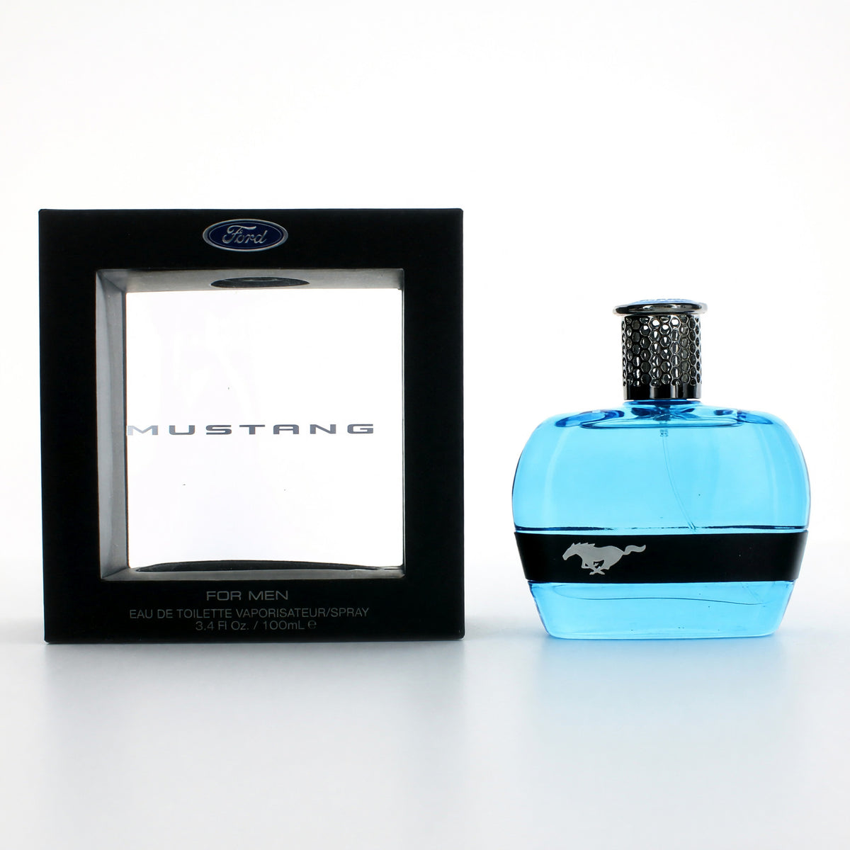 Mustang Blue Eau de Toilette 3.4 oz Men's Cologne Fragrance Spray