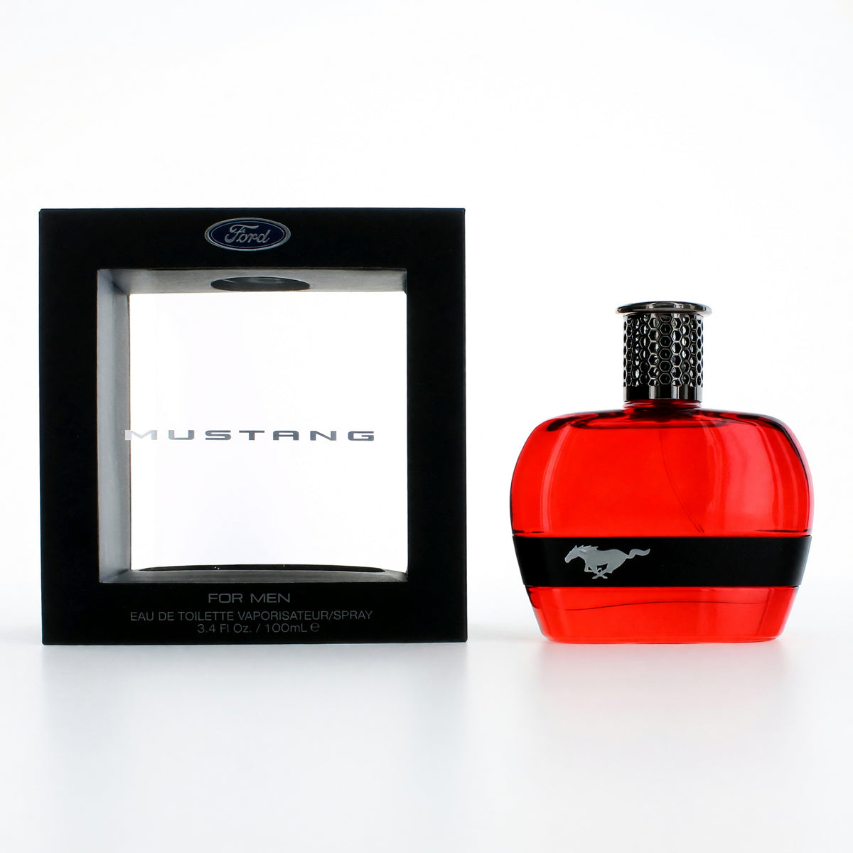 Mustang Red Eau de Toilette 3.4 oz Men's Cologne Fragrance Spray