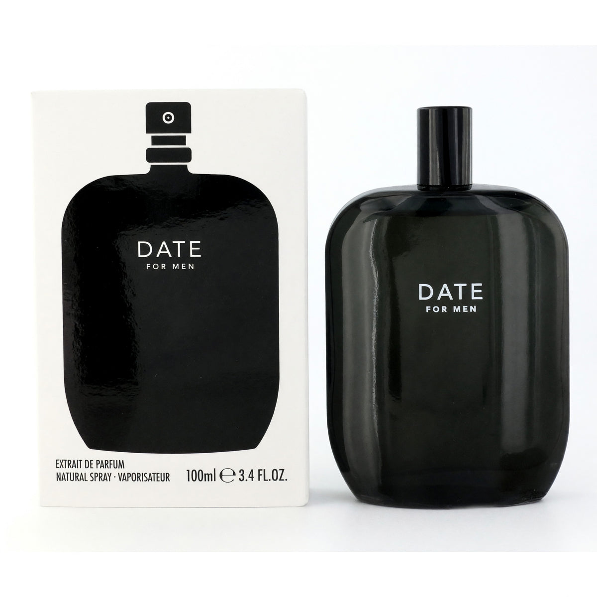 Fragrance One Date Extrait de Parfum 3.4 oz Men's Cologne Fragrance Spray