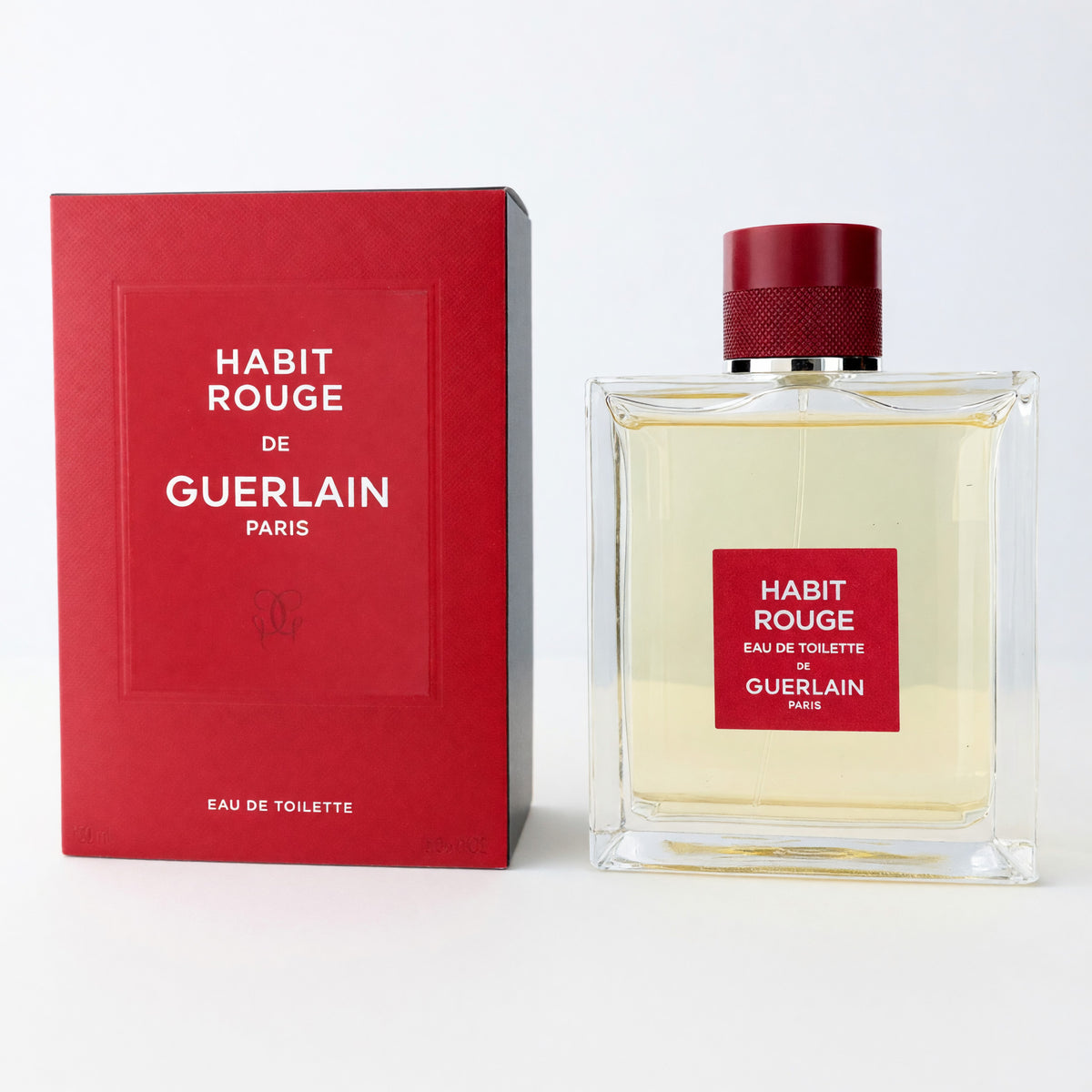 Guerlain Habit Rouge Eau de Toilette 5 oz Men's Cologne Fragrance Spray