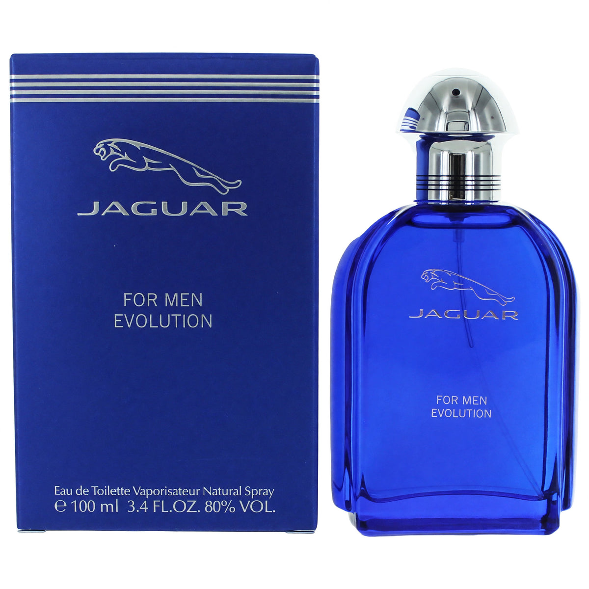 Jaguar Evolution Eau de Toilette 3.4 oz Men's Cologne Fragrance Spray