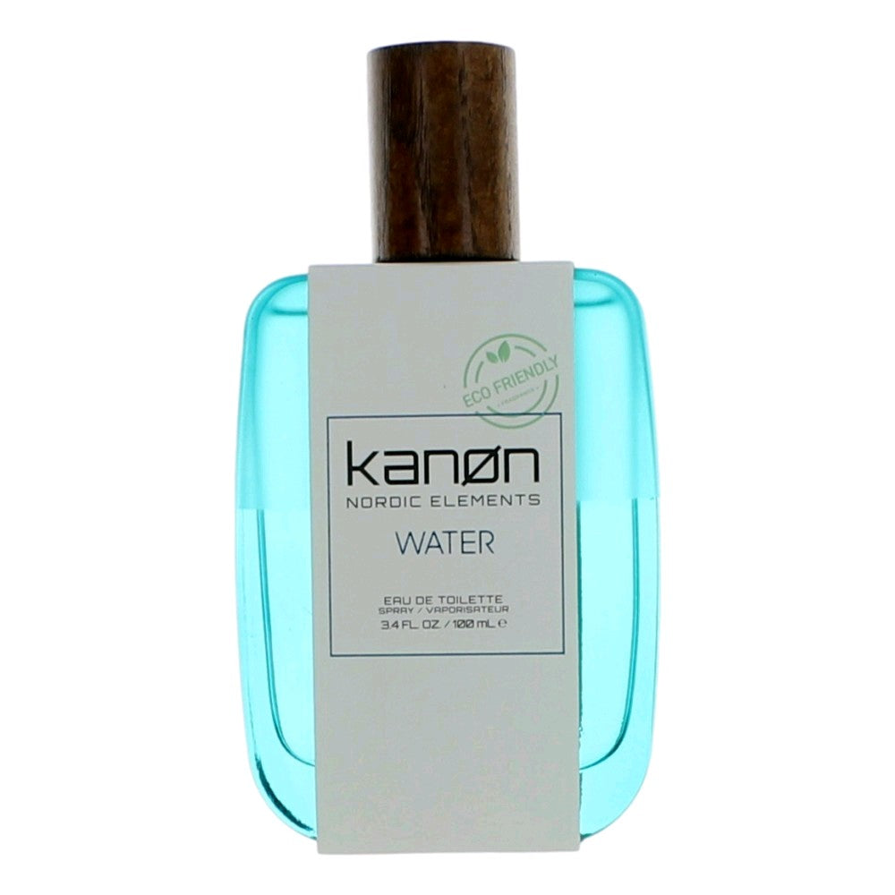 Kanon Nordic Elements Water Eau de Toilette 3.4 oz Men's Cologne Spray