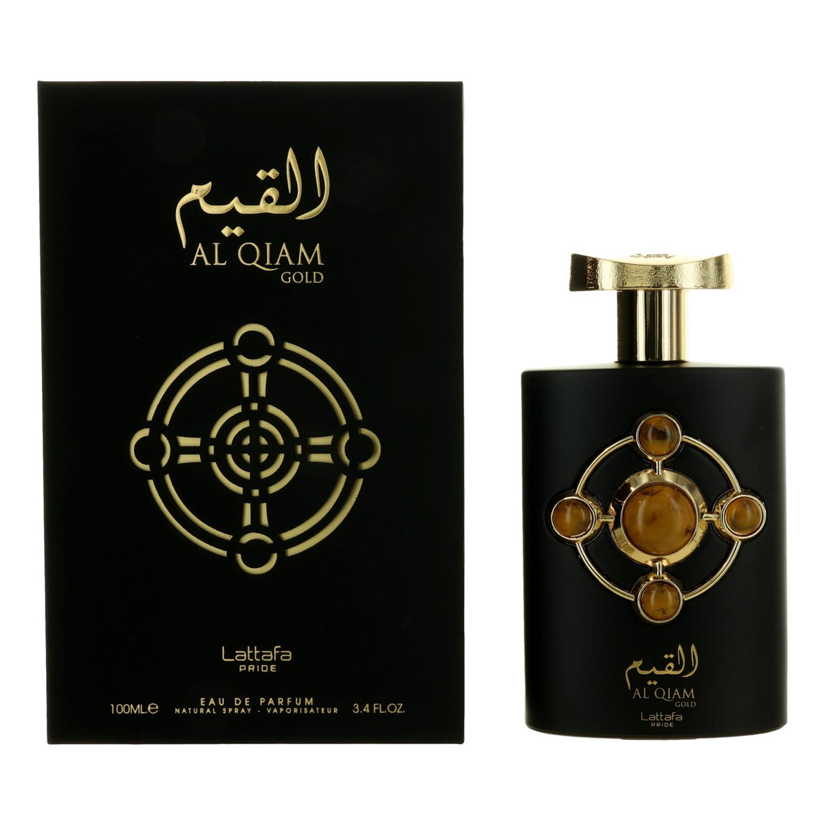 Lattafa Al Qiam Gold Eau de Parfum 3.4 oz Unisex Fragrance Spray