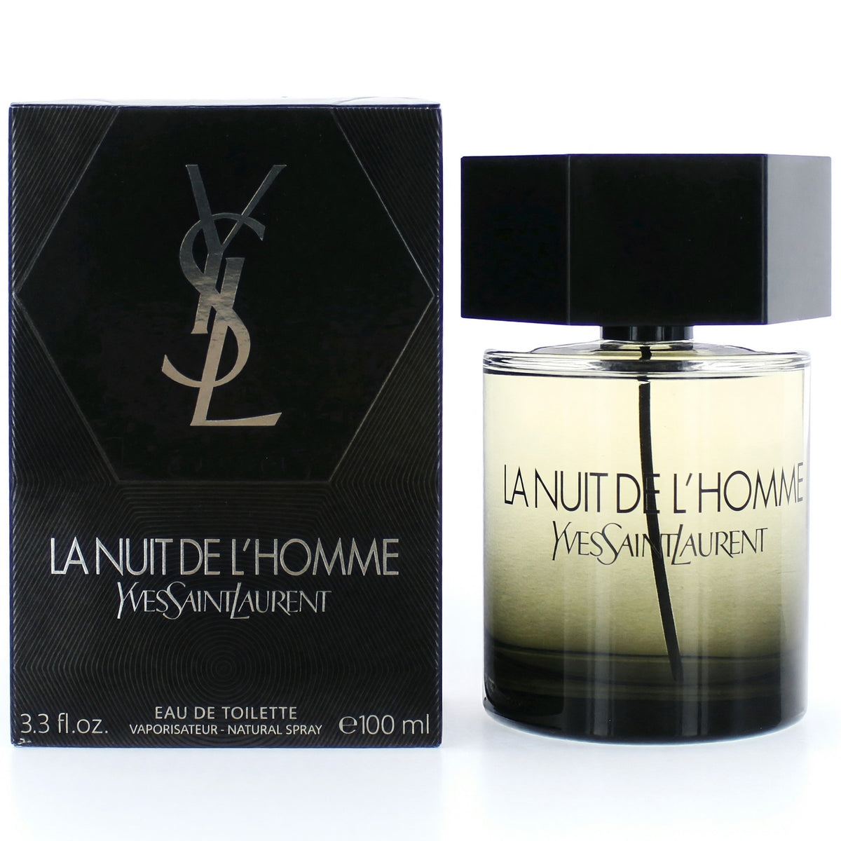 Yves Saint Laurent La Nuit De L'Homme Eau de Toilette 3.3 oz Men's Cologne