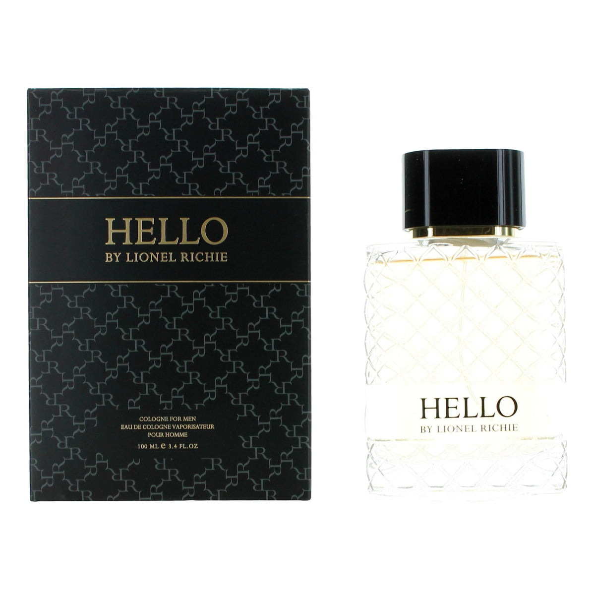 Lionel Richie Hello Eau de Cologne 3.4 oz Men's Cologne Fragrance Spray