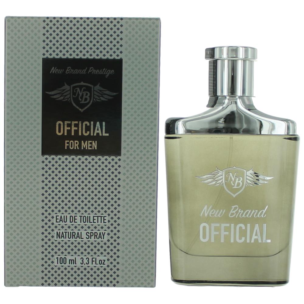 New Brand Official Eau de Toilette 3.3 oz Men's Cologne Fragrance Spray