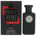 New Brand Only You Black Eau de Toilette 3.3 oz Men's Cologne Fragrance Spray