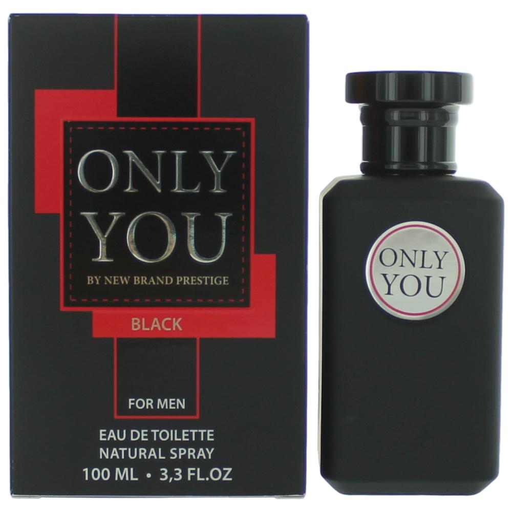 New Brand Only You Black Eau de Toilette 3.3 oz Men's Cologne Fragrance Spray