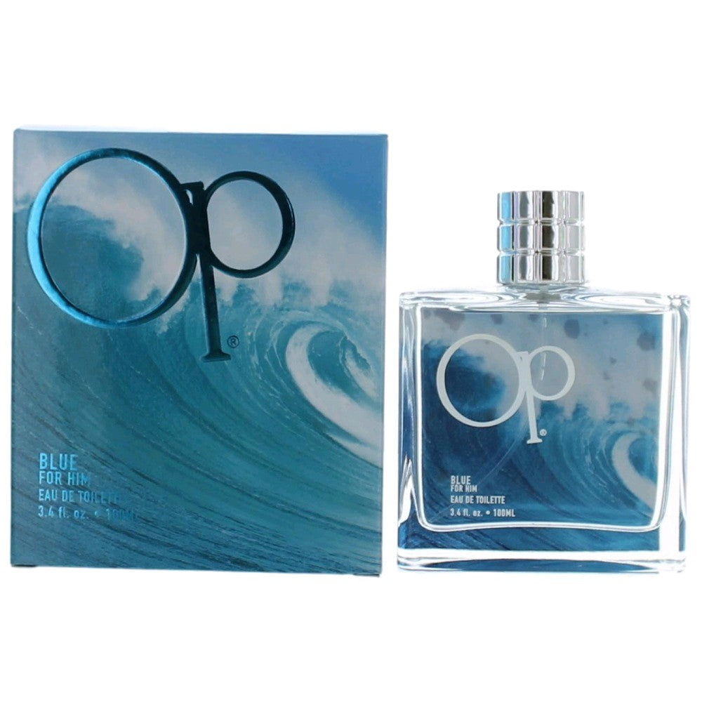 Ocean Pacific Op Blue For Him Eau de Toilette 3.4 oz Men's Cologne