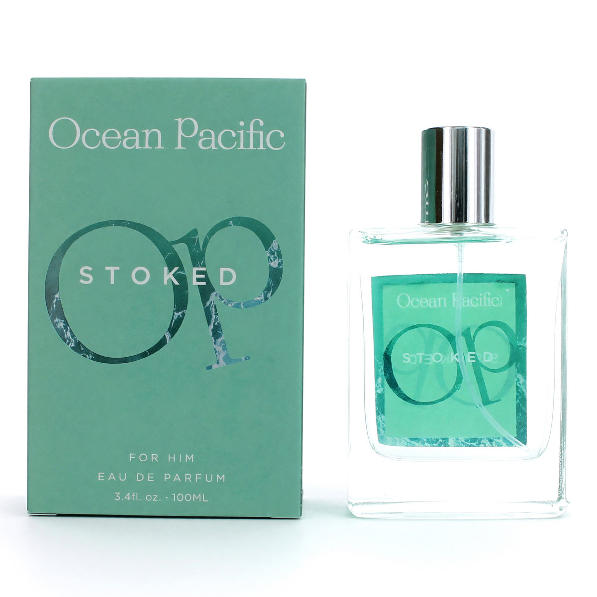 Ocean Pacific Op Stoked Eau de Toilette 3.4 oz Men's Cologne Fragrance Spray