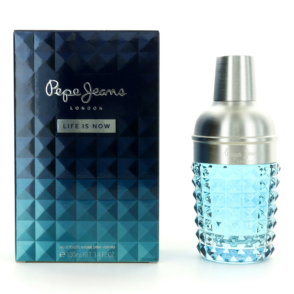 Pepe Jeans London Life Is Now Eau de Toilette 3.4 oz Men's Cologne