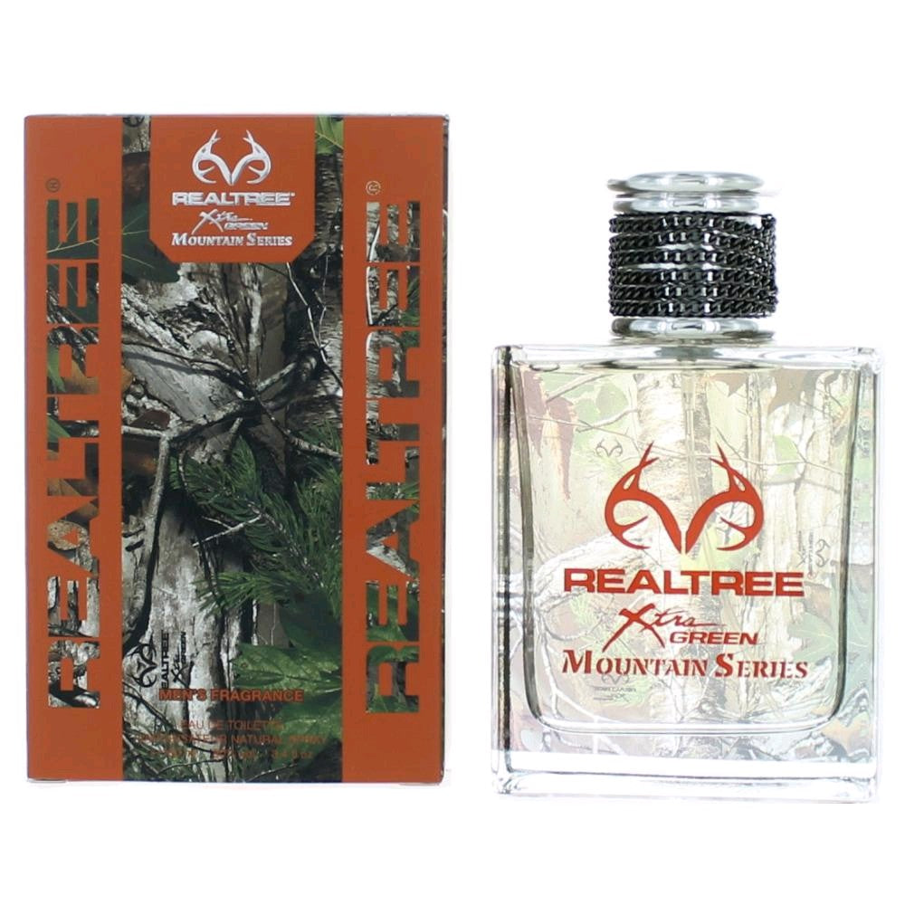 Realtree Mountain Series Eau de Toilette 3.4 oz Men's Cologne Fragrance Spray