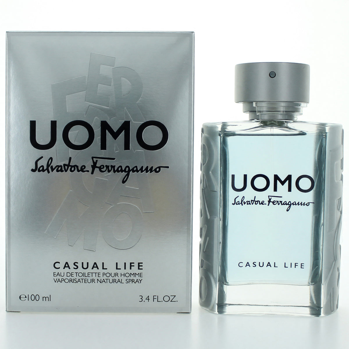 Salvatore Ferragamo Uomo Casual Life Eau de Toilette 3.4 oz Men's Cologne