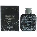 New Brand Story Of New Brand Black Eau de Toilette 3.3 oz Men's Cologne