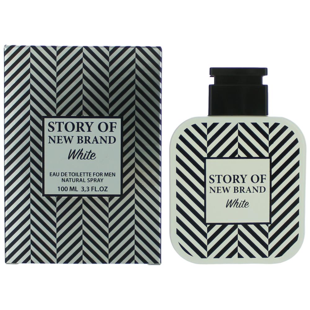 New Brand Story Of New Brand White Eau de Toilette 3.3 oz Men's Cologne