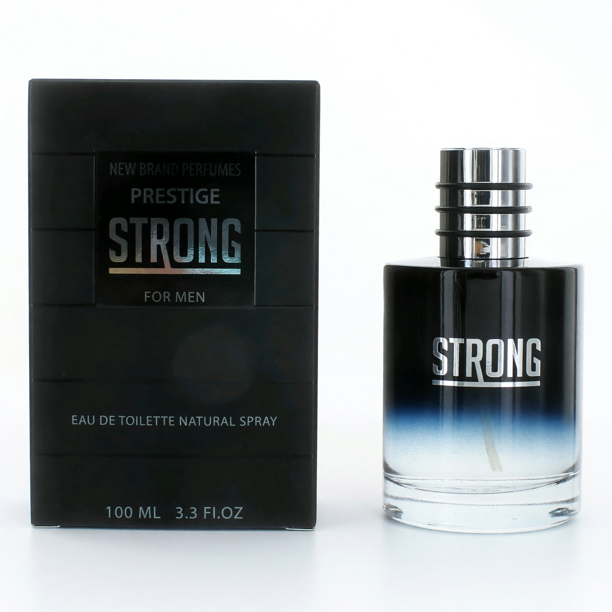 New Brand Strong Eau de Toilette 3.3 oz Men's Cologne Fragrance Spray