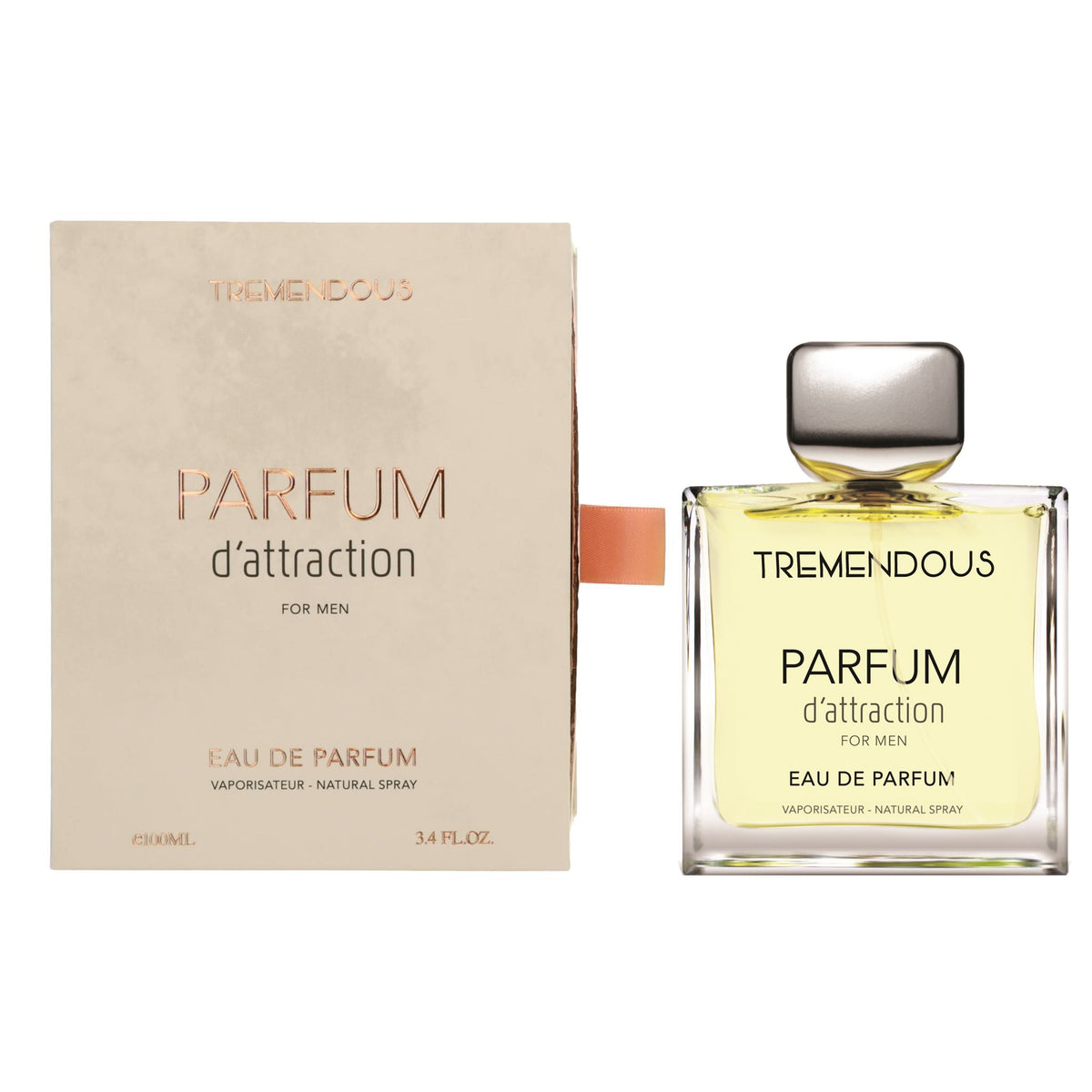 Tremendous Parfum D'Attraction Eau de Parfum 3.4 oz Men's Cologne
