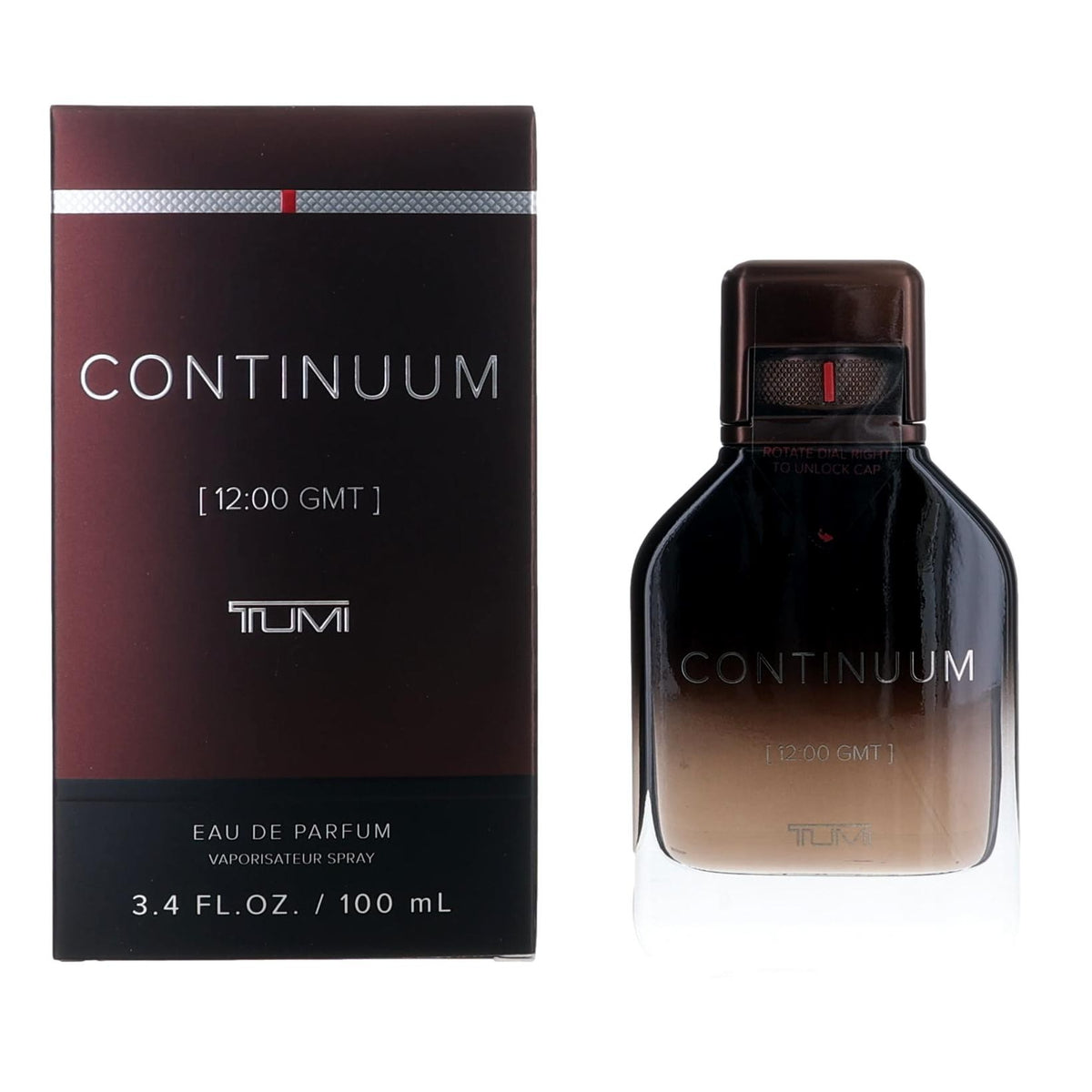 Tumi Continuum [12:00 Gmt] Eau de Parfum 3.4 oz Men's Cologne Fragrance Spray