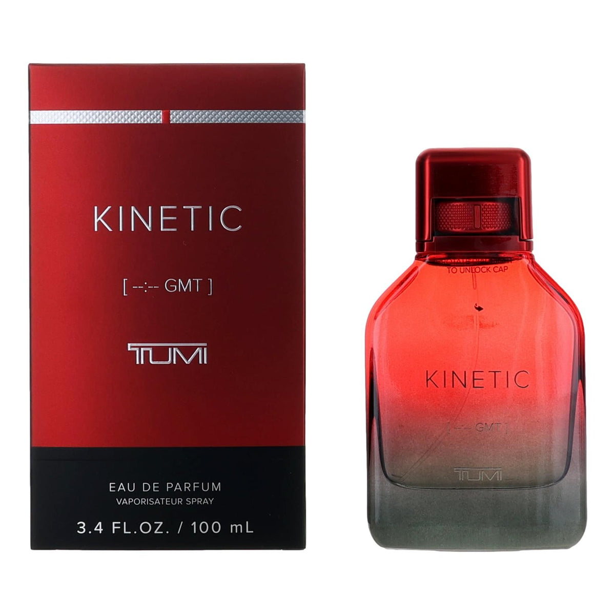 Tumi Kinetic [--:-- Gmt] Eau de Parfum 3.4 oz Men's Cologne Fragrance Spray