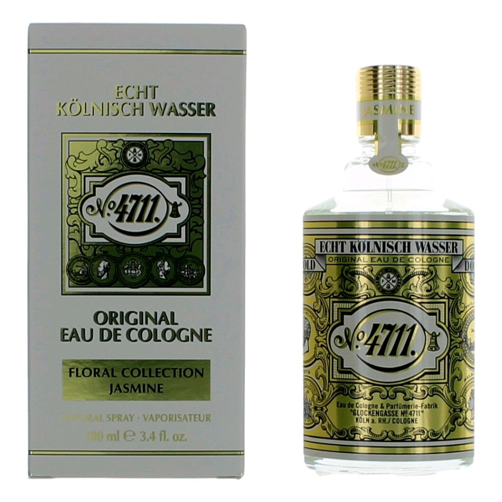 4711 Floral Collection Jasmin Eau de Cologne 3.4 oz Unisex Fragrance Spray
