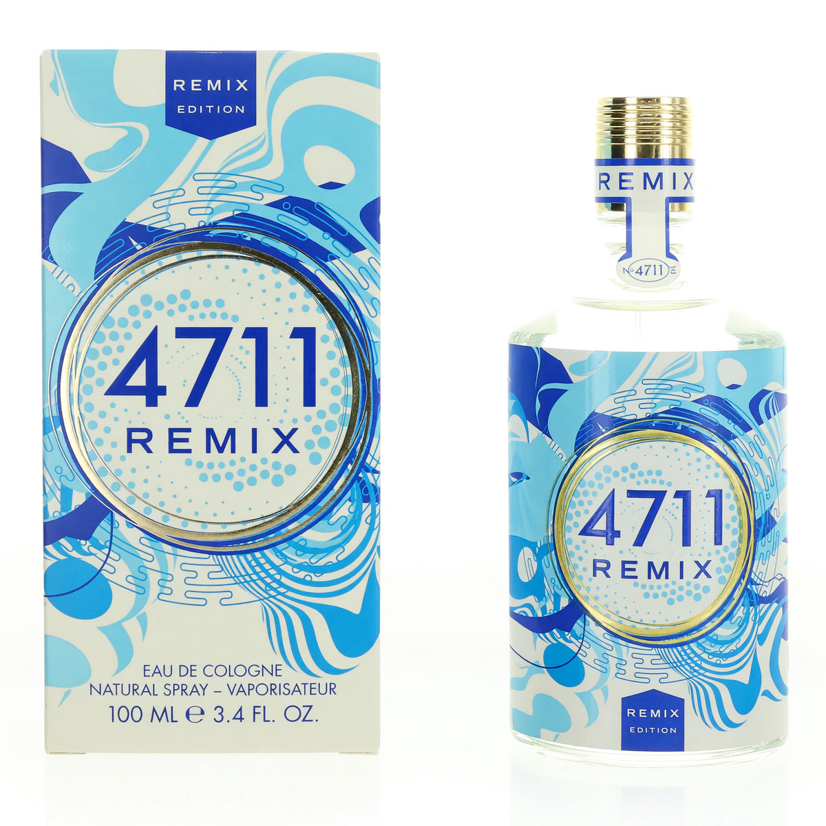 Muelhens 4711 Remix Sparkling Island Eau de Cologne 3.4 oz Unisex