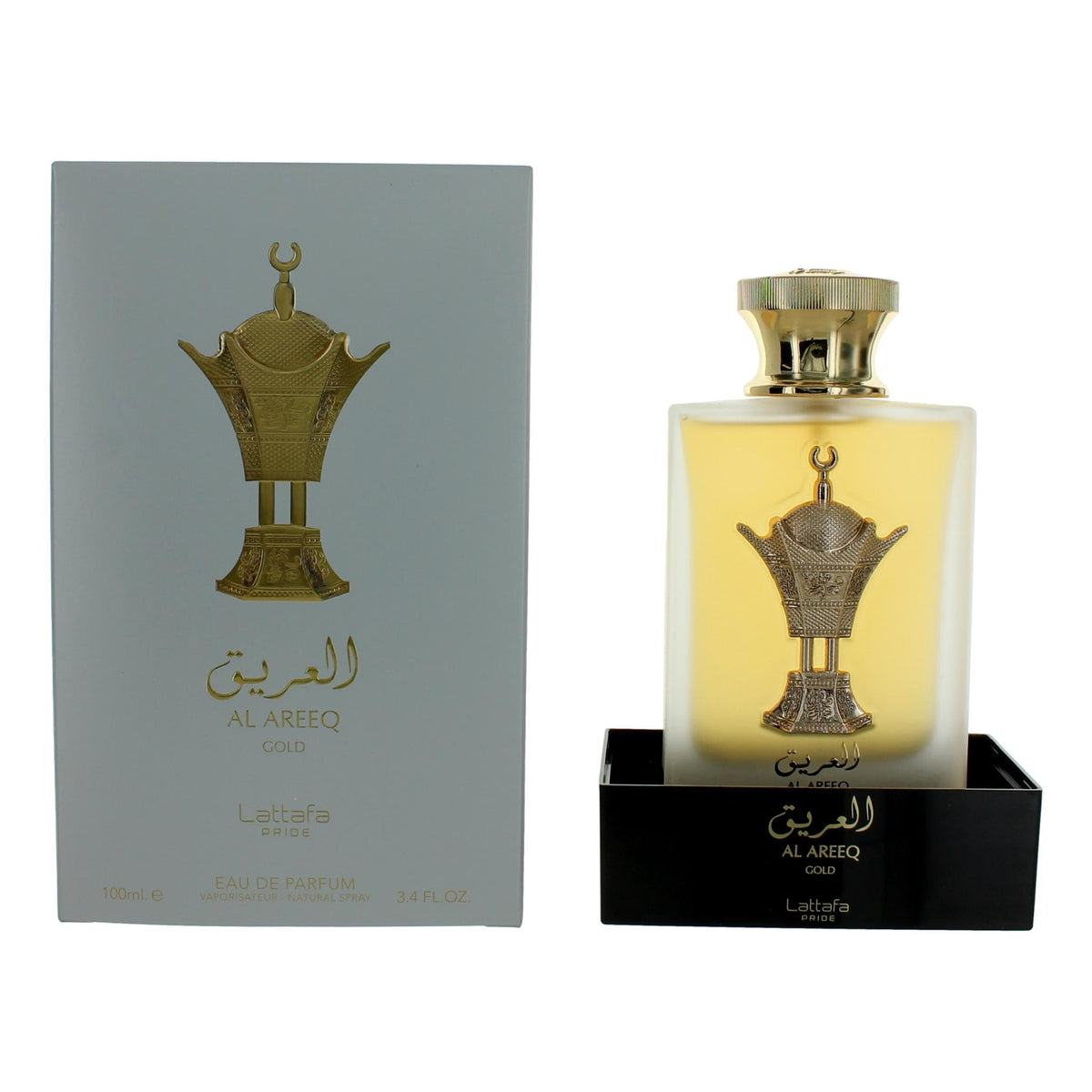 Lattafa Al Areeq Gold Eau de Parfum 3.4 oz Unisex Fragrance Spray