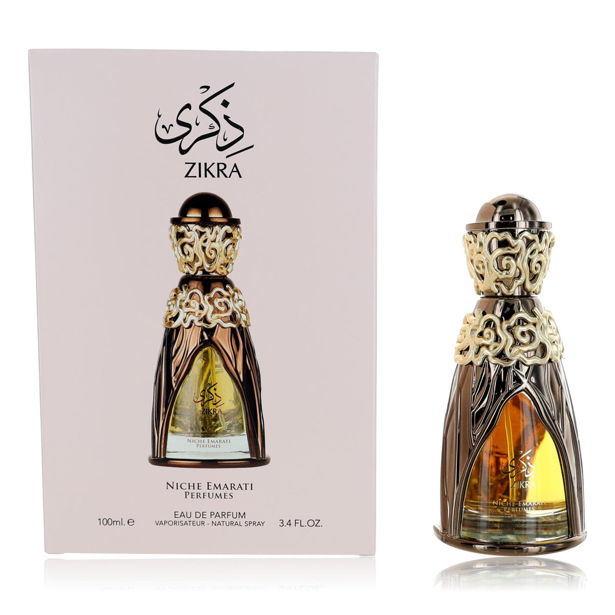 Lattafa Niche Emarati Zikra Eau de Parfum 3.4 oz Unisex
