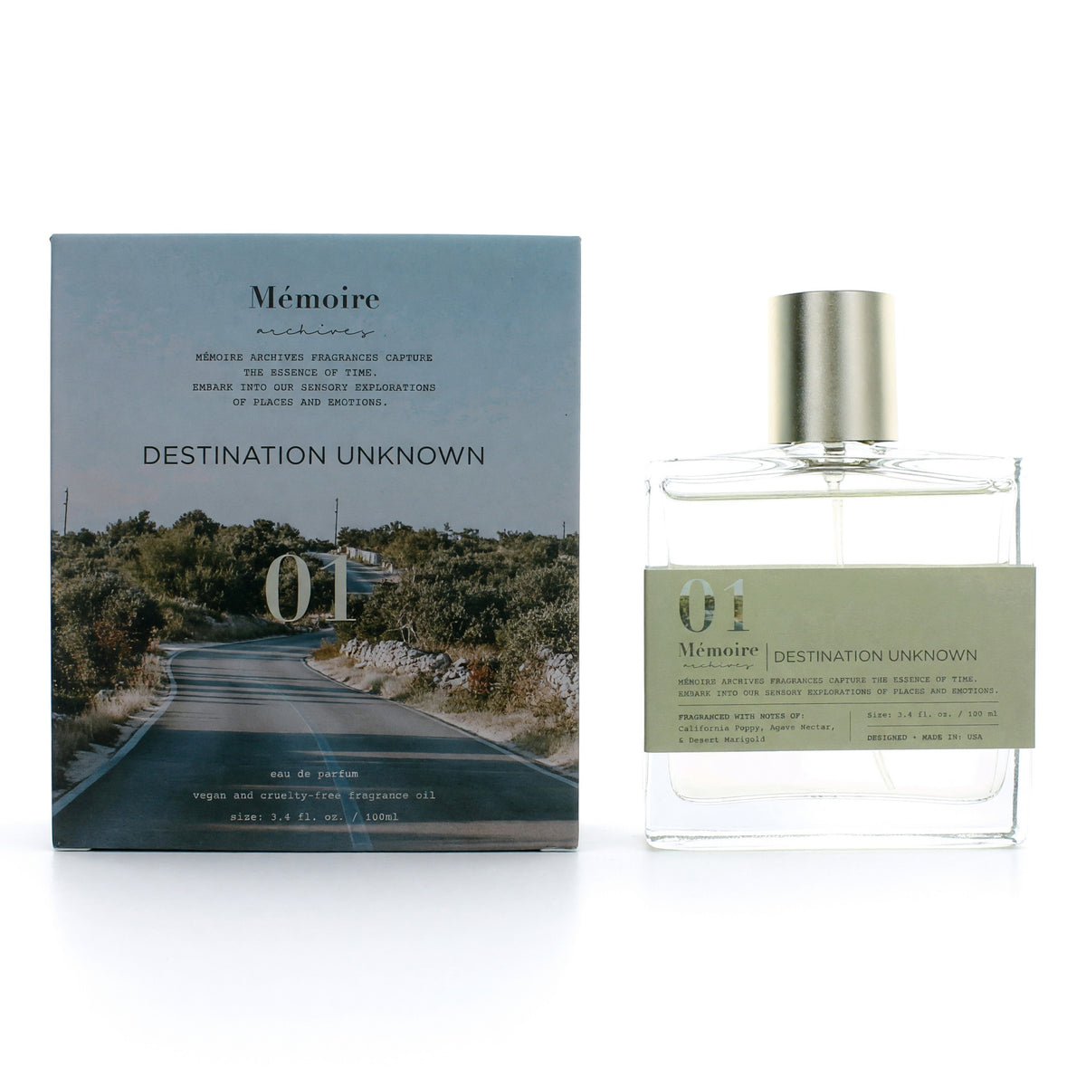 Memoire Archives Destination Unknown Eau de Parfum 3.4 oz Unisex Spray