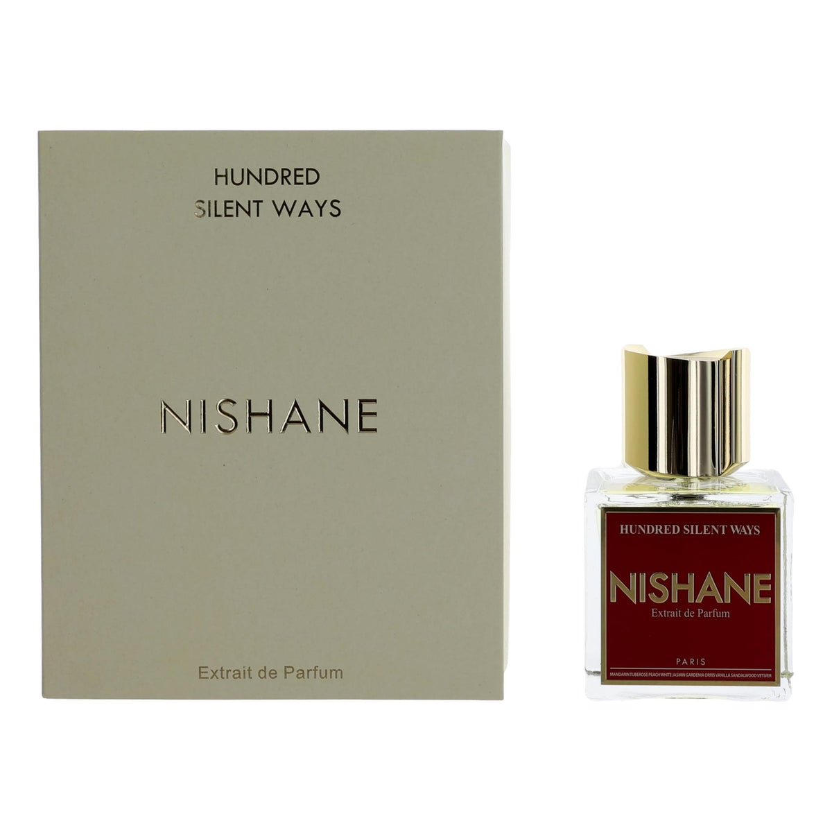 Nishane Hundred Silent Ways Extrait de Parfum 3.4 oz Unisex Fragrance Spray