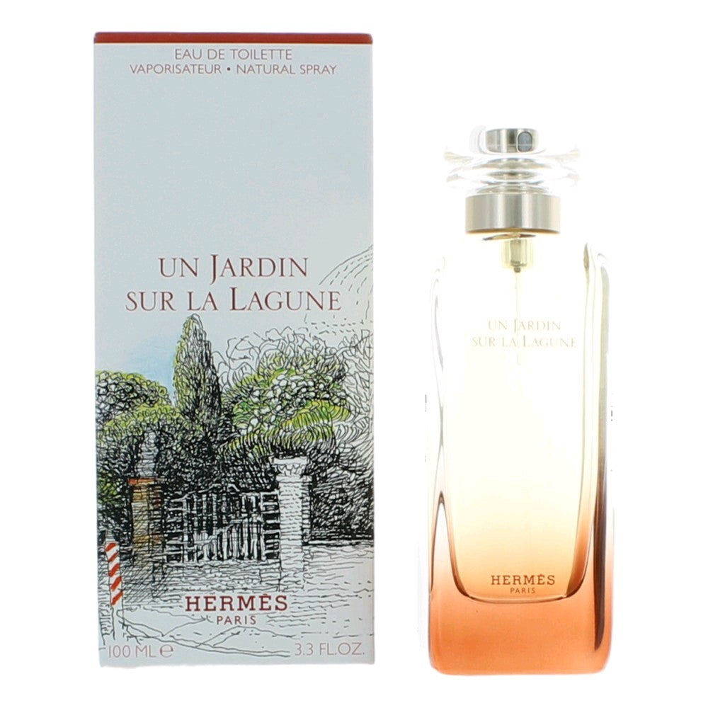 Hermes Un Jardin Sur La Lagune Eau de Toilette 3.3 oz Unisex Fragrance Spray