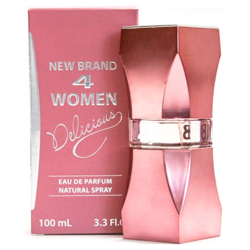 New Brand 4 Women Delicious Eau de Parfum 3.3 oz Women's Fragrance Spray
