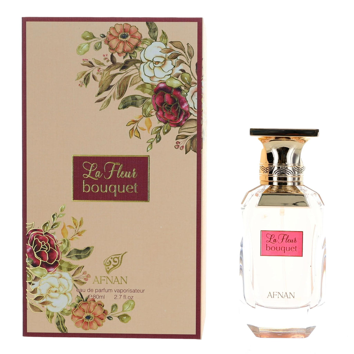 Afnan La Fleur Bouquet Eau de Parfum 2.7 oz Women's Fragrance Spray
