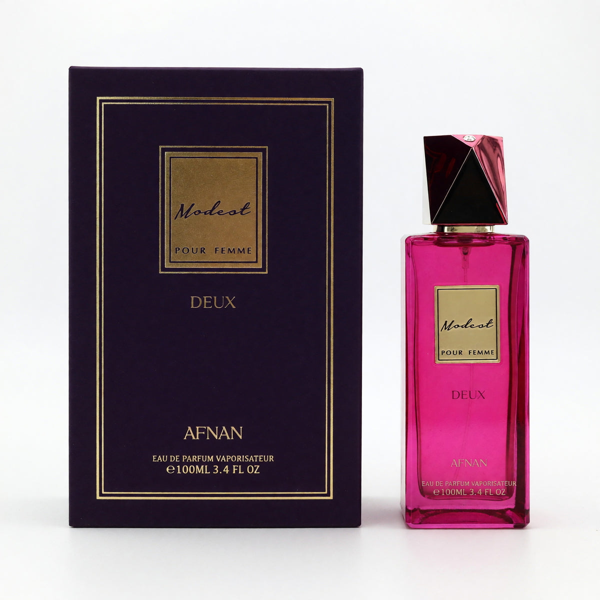 Afnan Modest Deux Eau de Parfum 3.4 oz Women's Fragrance Spray