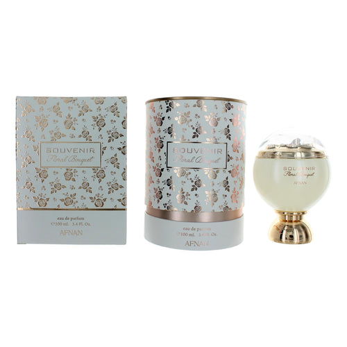 Afnan Souvenir Floral Bouquet Eau de Parfum 3.4 oz Women's Fragrance Spray
