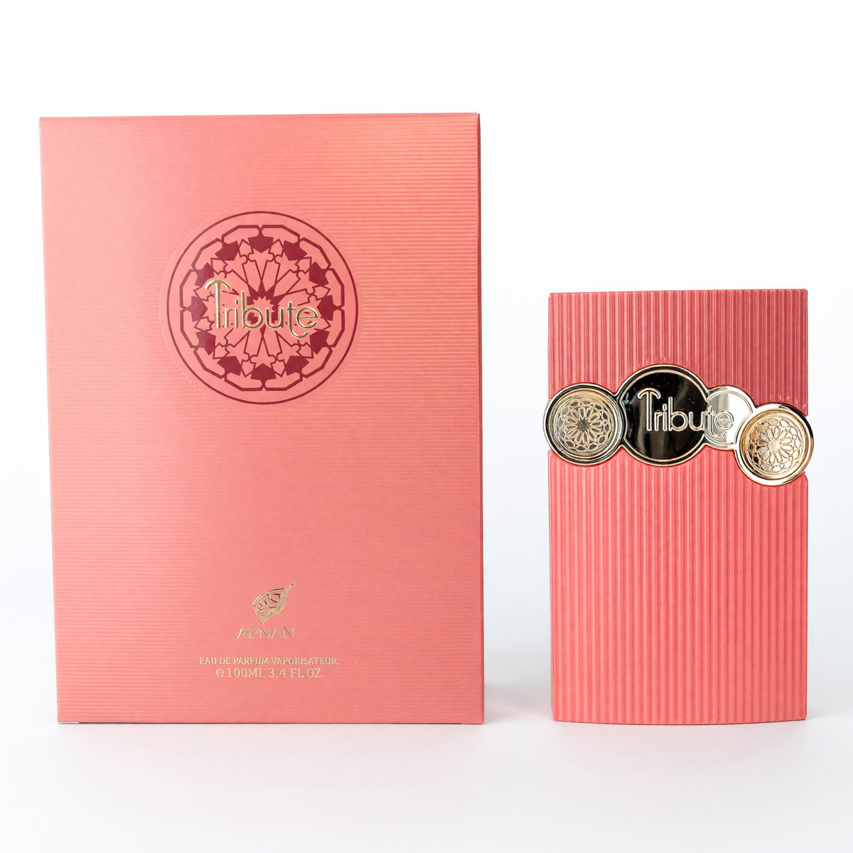 Afnan Tribute Pink Luxury Eau de Parfum 3.4 oz Unisex Fragrance Spray