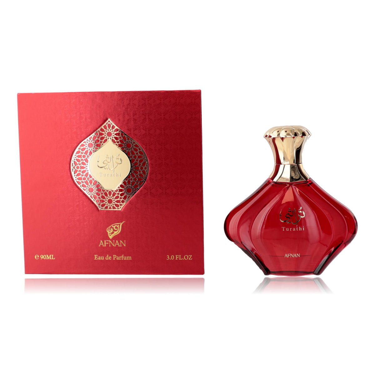 Afnan Turathi Red Eau de Parfum 3 oz Women's Fragrance Spray