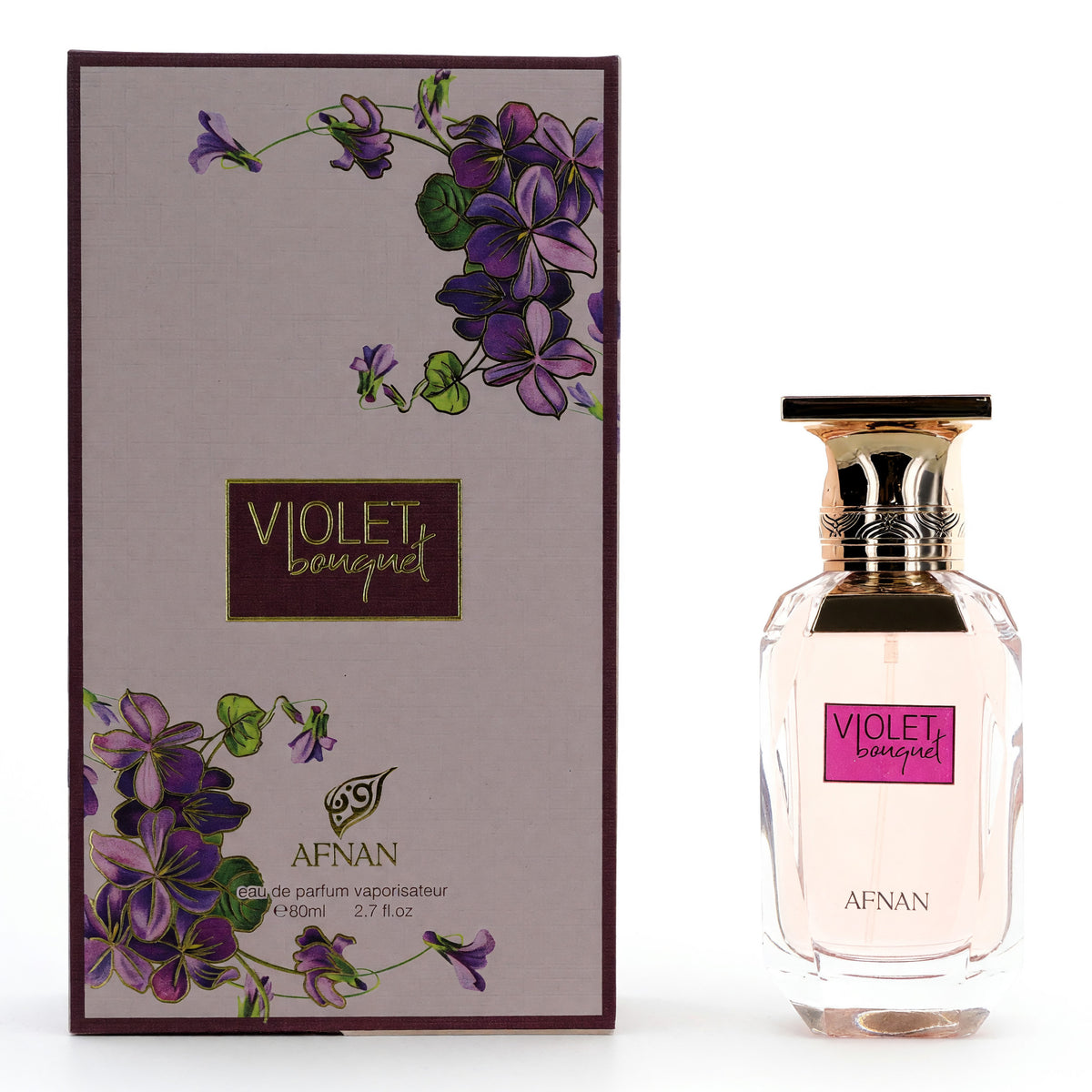 Afnan Violet Bouquet Eau de Parfum 2.7 oz Women's Fragrance Spray