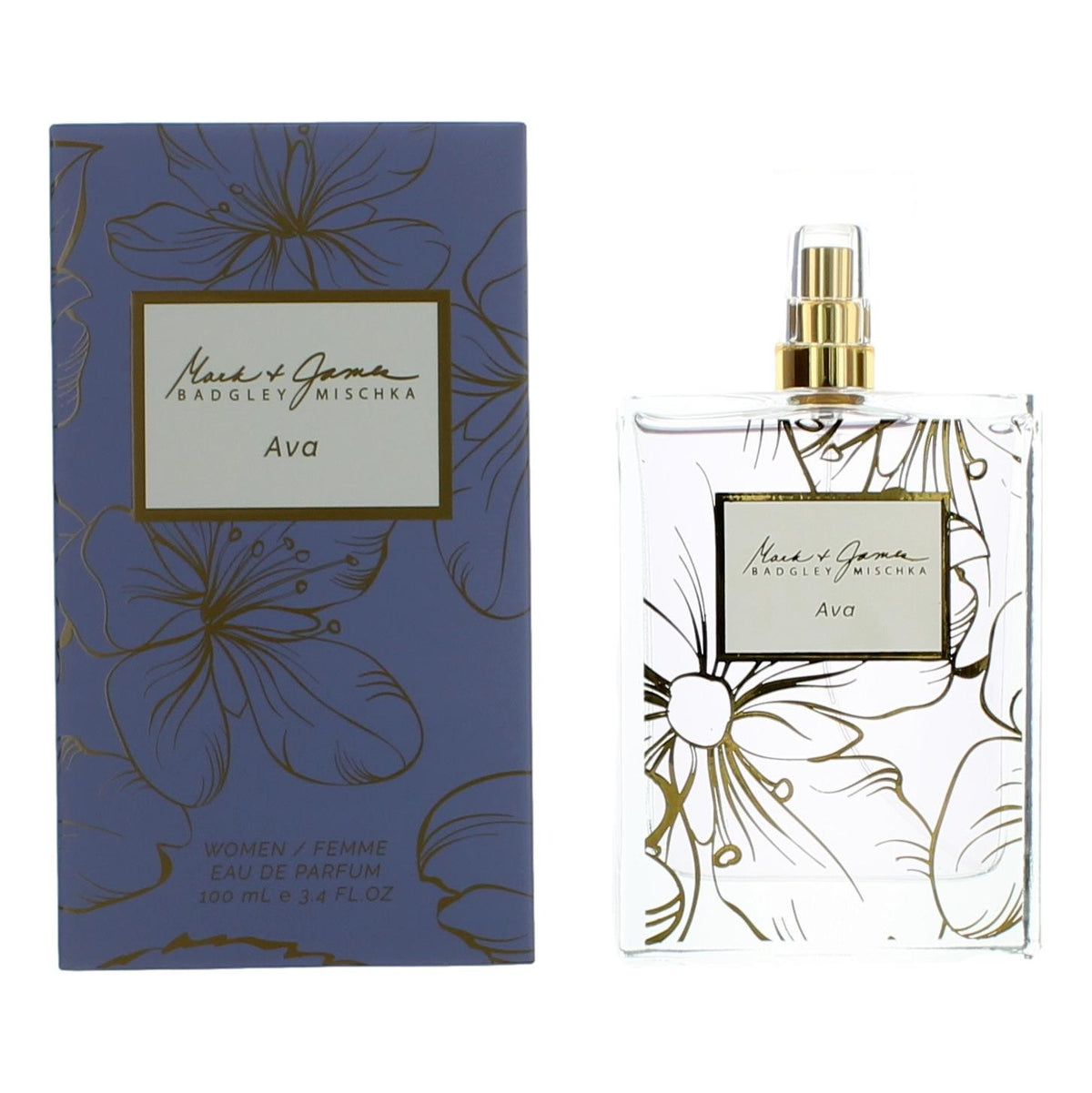 Badgley Mischka Ava Eau de Parfum 3.4 oz Women's Fragrance Spray