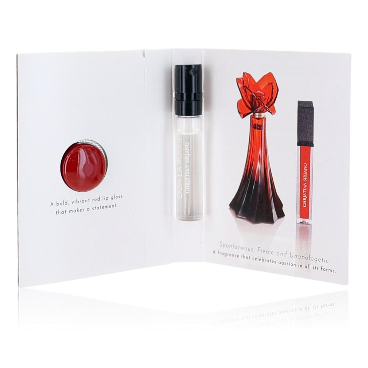 Christian Siriano Ooh La Rouge Eau de Parfum 0.06 oz Women's Fragrance Spray