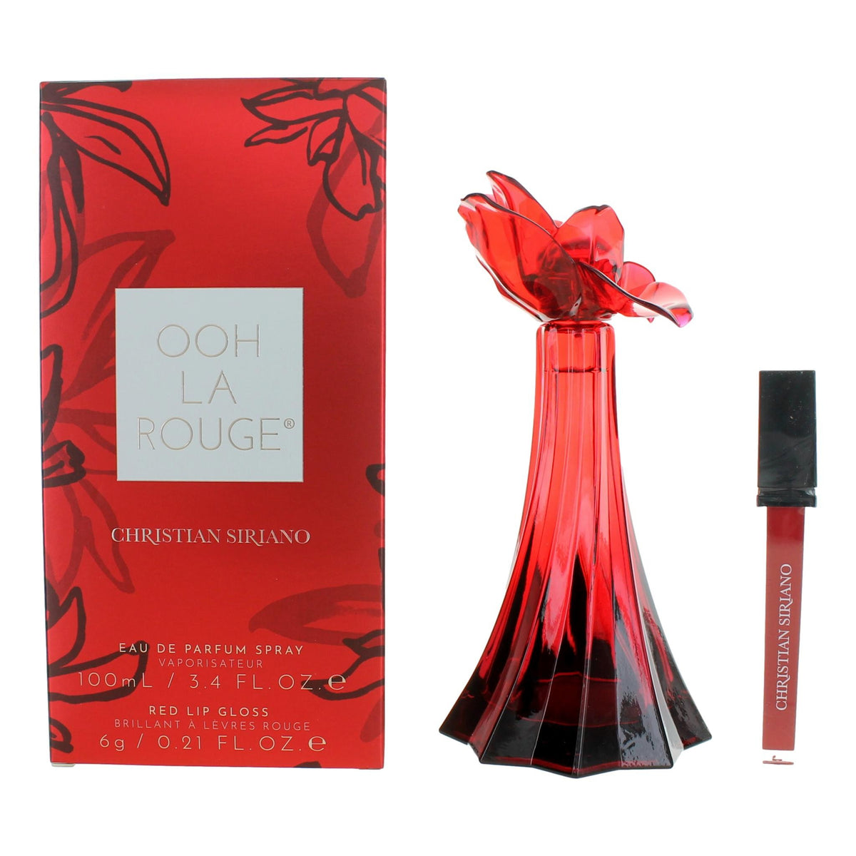 Christian Siriano Ooh La Rouge Eau de Parfum 3.4 oz Women's Fragrance Spray