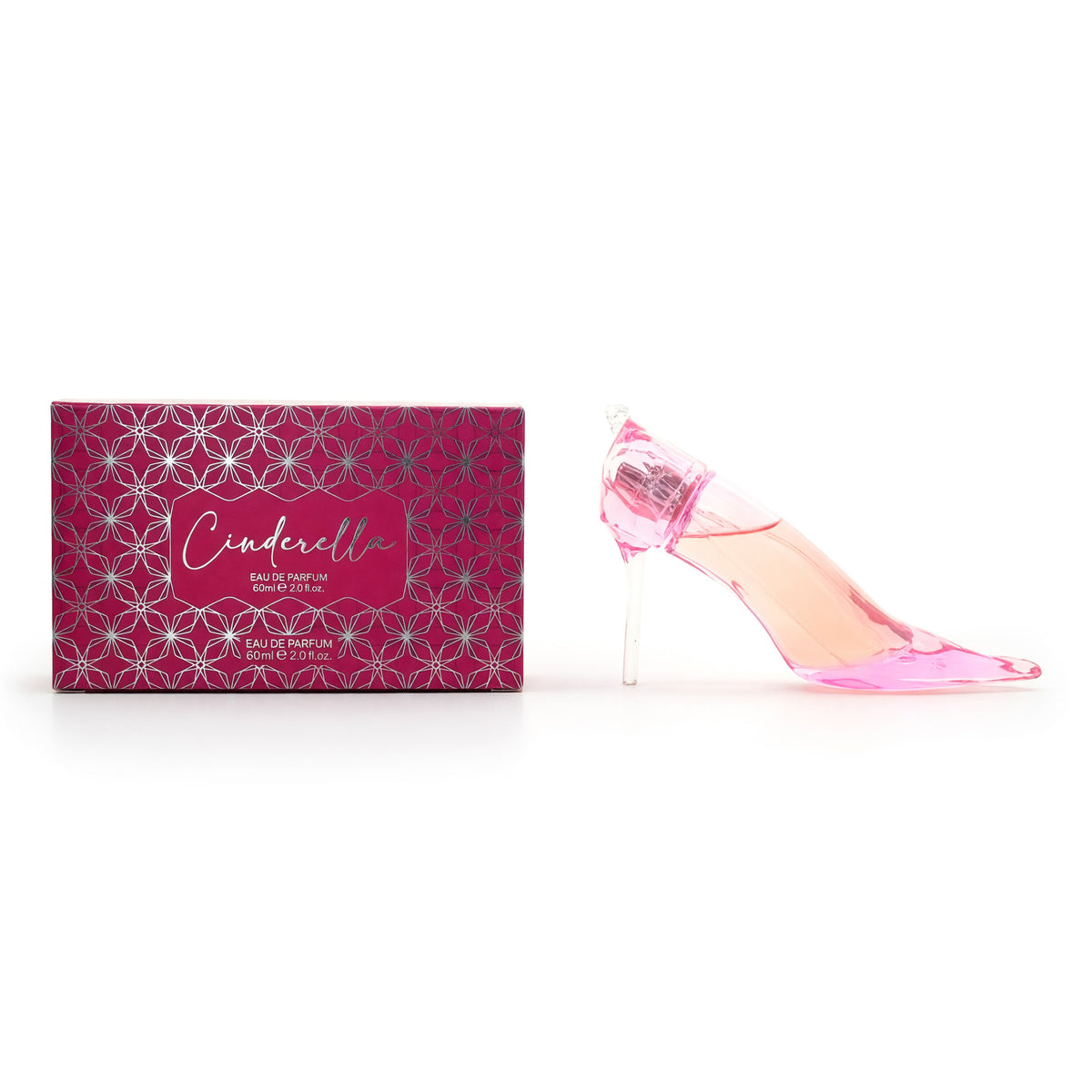 Disney Cinderella Slipper Pink Eau de Parfum 2 oz Women's Fragrance Spray