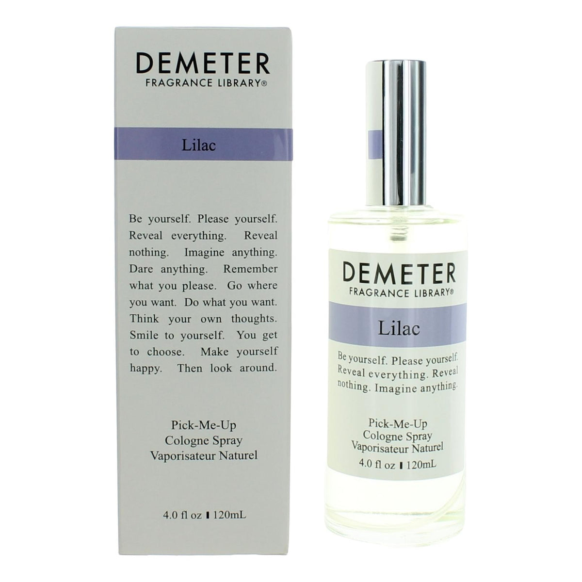 Demeter Lilac Cologne 4 oz Women's Fragrance Spray