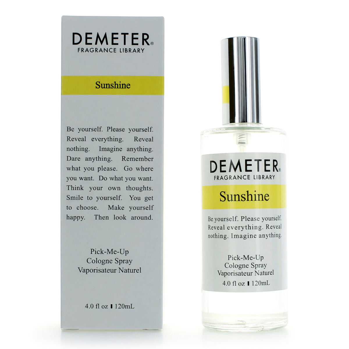 Demeter Sunshine Cologne 4 oz Unisex Fragrance Spray