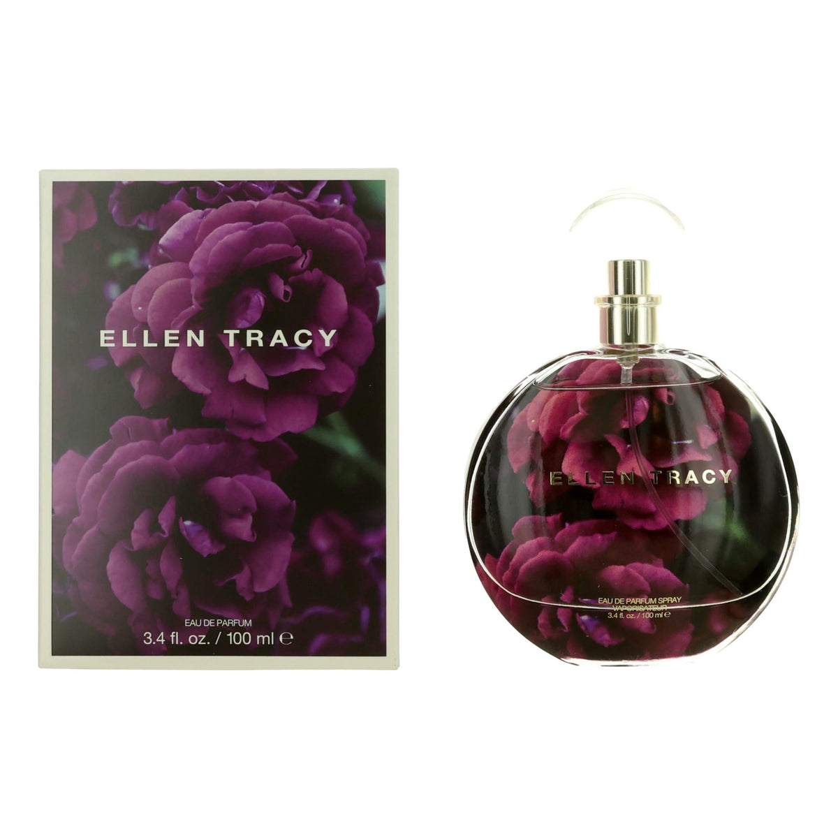 Ellen Tracy Dream Florals Purple Eau de Parfum 3.4 oz Women's Fragrance Spray