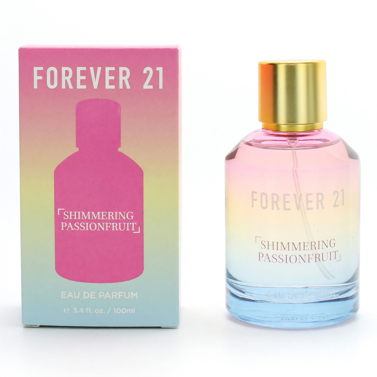 Forever 21 Shimmering Passionfruit Eau de Parfum 3.4 oz Women's Fragrance Spray