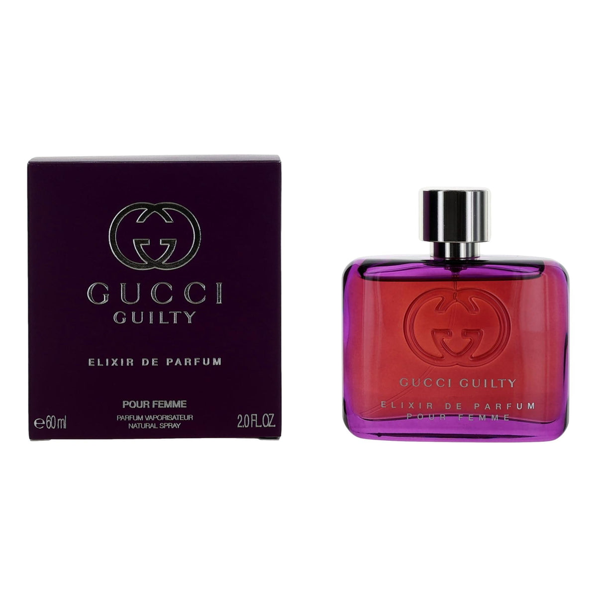 Gucci Guilty Elixir De Parfum Pour Femme Parfum 2 oz Women's Fragrance Spray