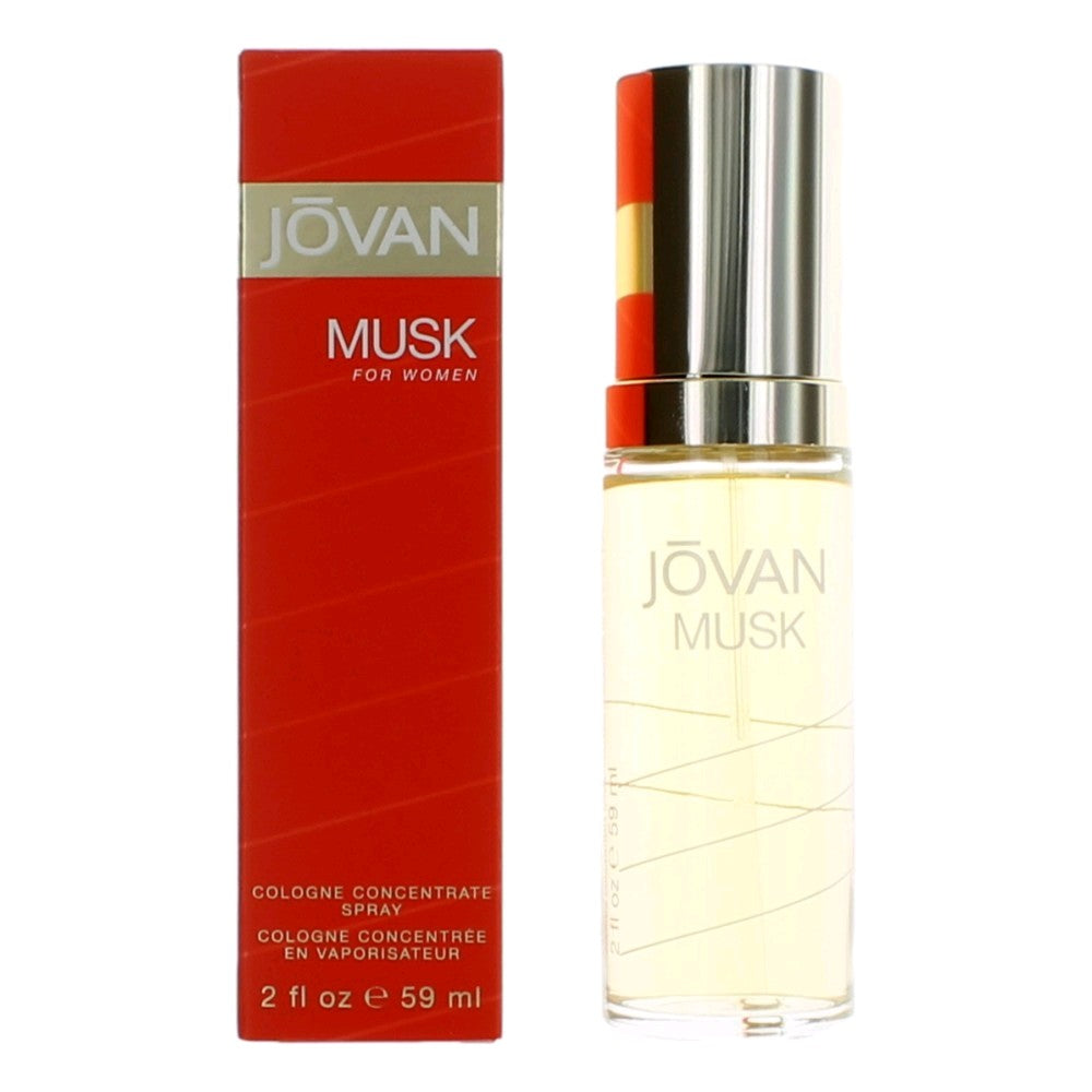 Coty Jovan Musk Cologne 2 oz Women's Fragrance Spray