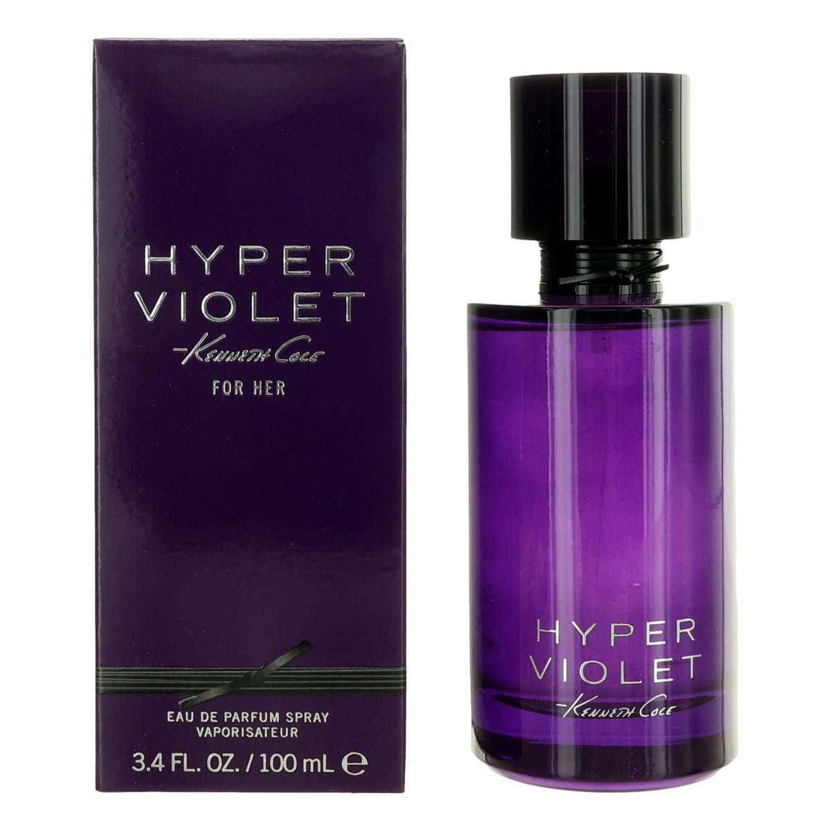 Kenneth Cole Hyper Violet Eau de Parfum 3.4 oz Women's Fragrance Spray
